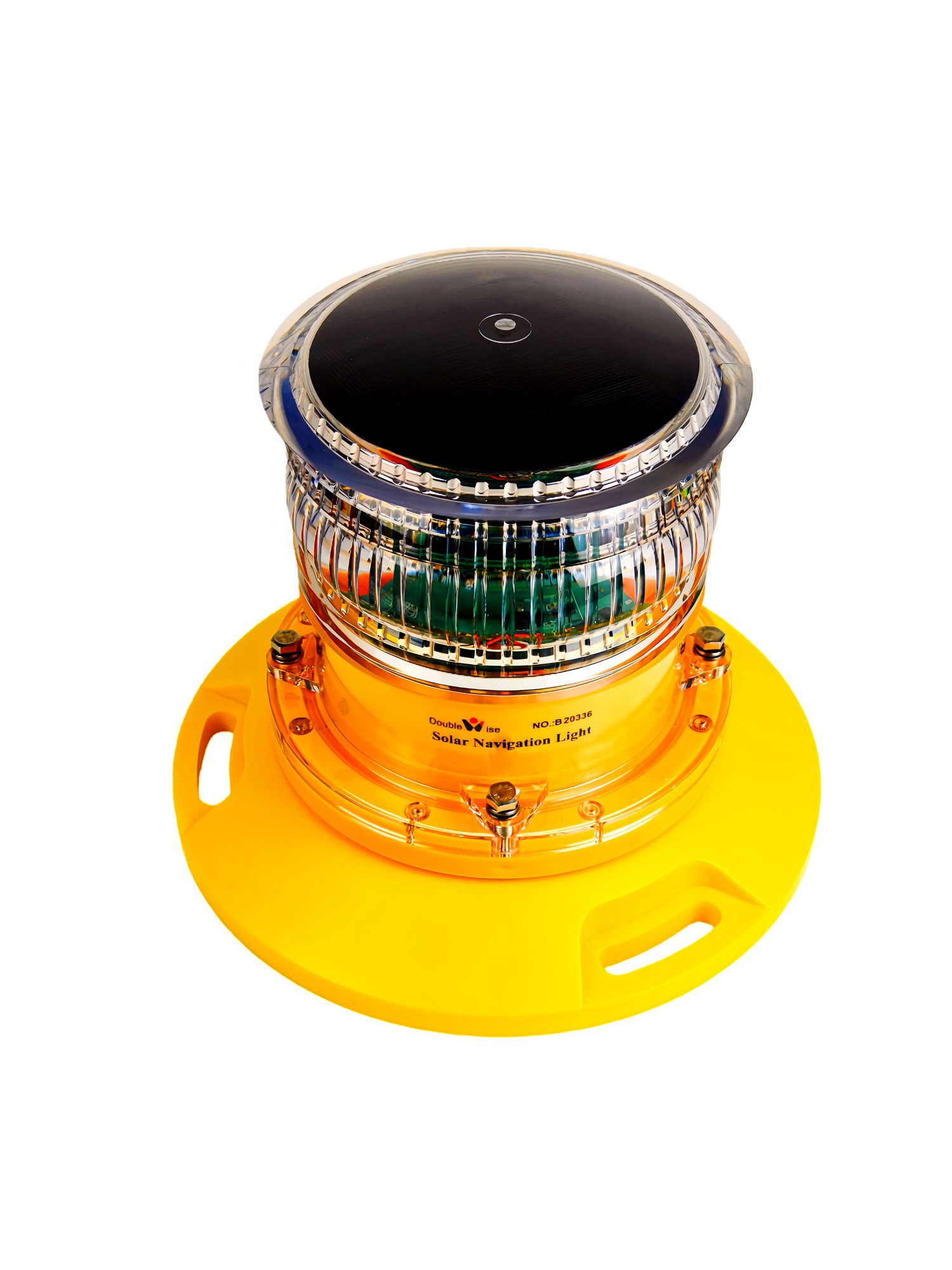 Solar LED Marine Lantern DWS303 in yellow